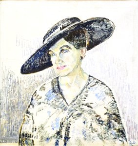 Milly Slöör Portrait of Maria Schildknecht Thielska 352