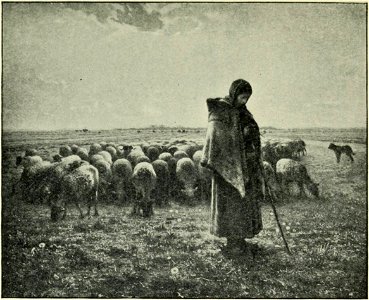 Millet by Romain Rolland - The Shepherdess