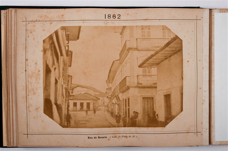 Militão A. de Azevedo - Álbum Comparativo, 18 - Acervo do Museu Paulista da USP