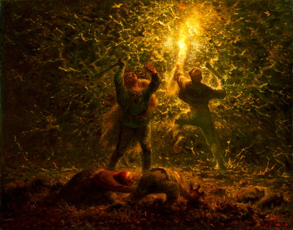 Jean-François Millet, French - Bird's-Nesters - Google Art Project