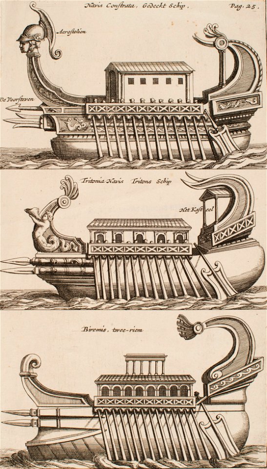 Nicolaas Witsen Navis Hieronis, Navis Constrata, Sjöhistoriska museet SB 416a