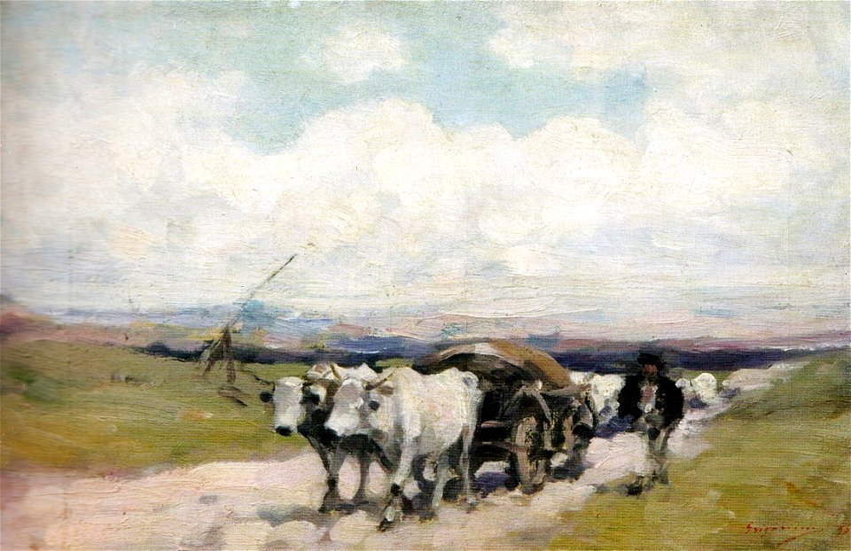 Nicolae Grigorescu - Car cu boi (7)