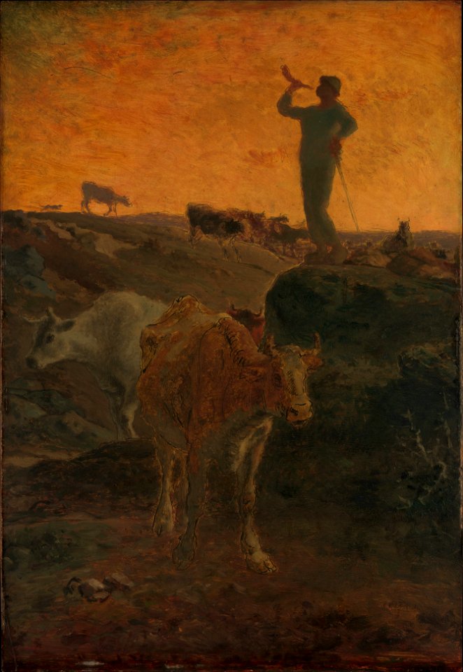 Millet-Appel des vaches