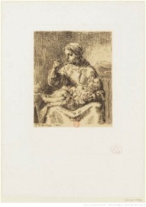 Millet - La bouillie, 3ème état, btv1b10508241n