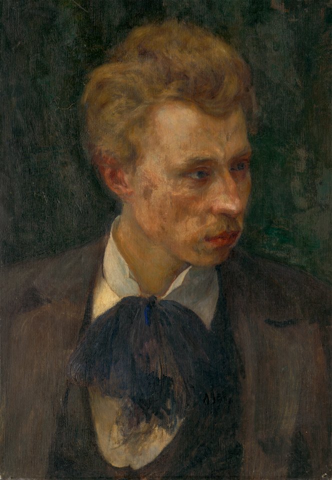 Miloš Jiránek - Portrait of the Artist R. Boehm - O 619 - Slovak National Gallery