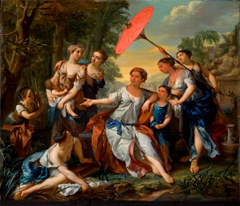 Nicolaas Verkolje - Mozes door farao's dochter gevonden - 1606 - Rijksmuseum Twenthe
