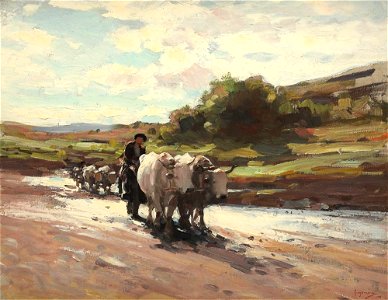 Nicolae Grigorescu - Car cu boi02