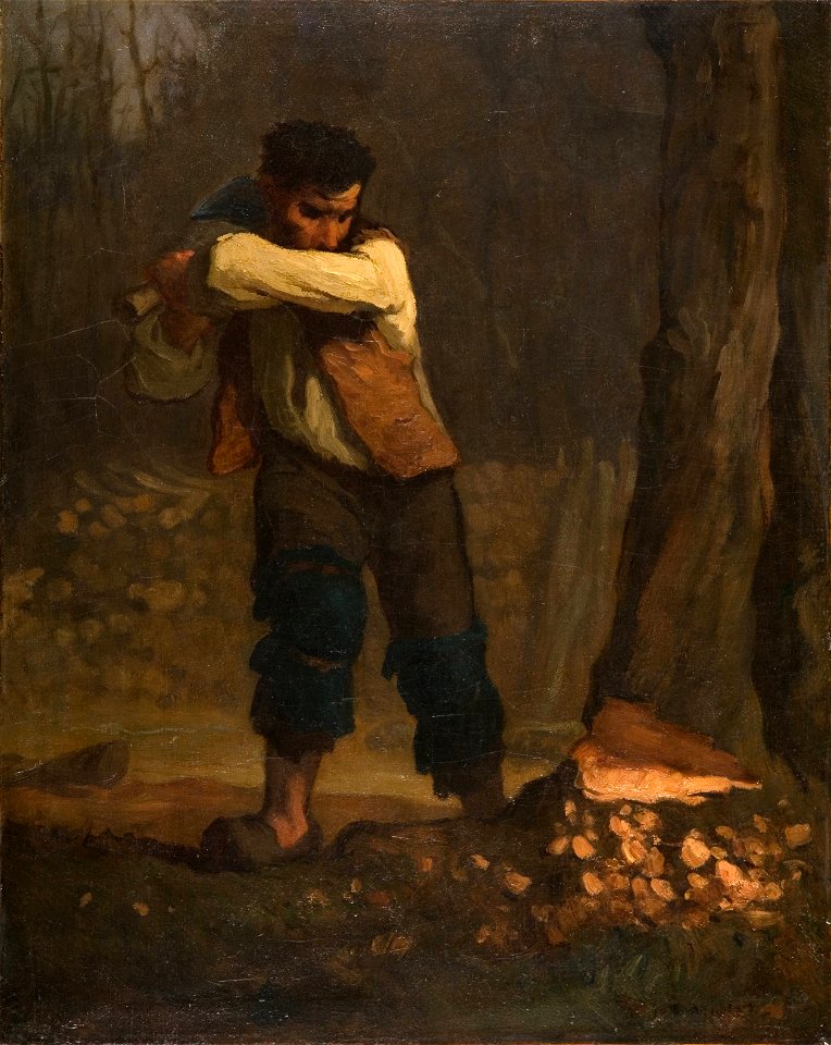 Jean-François Millet - Bûcheron (1850)