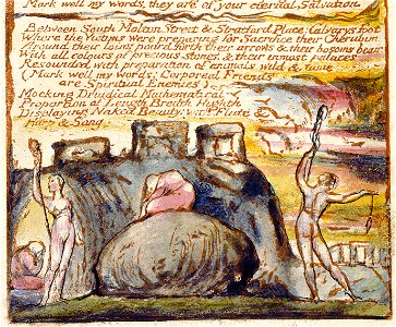 Milton a Poem, copy D, object 4 (Bentley a, Erdman 4, Keynes a) detail-b