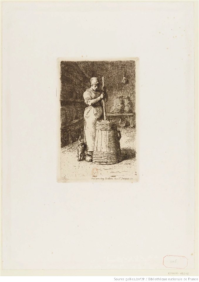 Millet - La baratteuse, btv1b10508252h