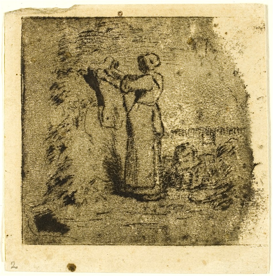 Millet - Peasant Resting, 1944.41