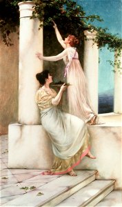 Francis Davis Millet - An Autumn Idyll, 1892
