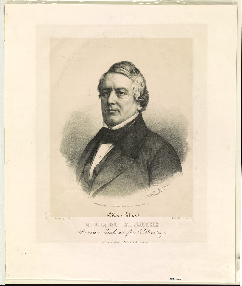 Millard Fillmore. American candidate for the presidency LCCN2003674838
