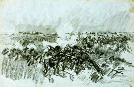 Nicolae Grigorescu - Atac de infanterie