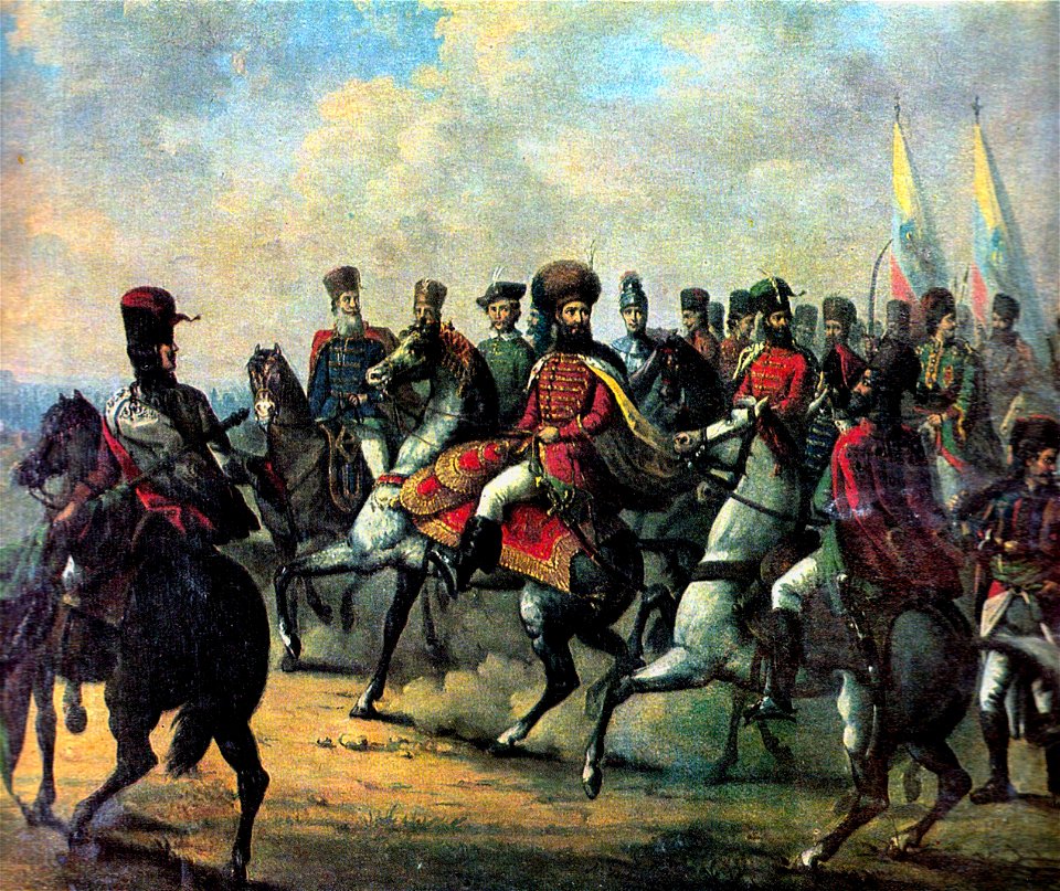 Nicolae Grigorescu - Mihai viteazul la Calugareni