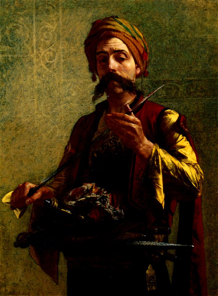 Millet Francis David - The Turkish Soldier (1878)