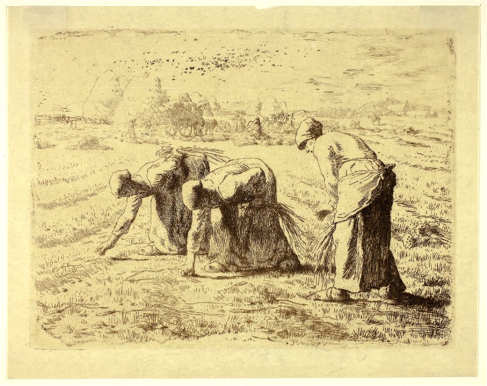 Millet - The Gleaners, 1952.538