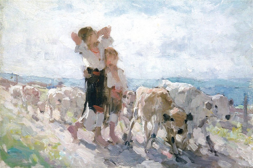 Nicolae Grigorescu - Pastorite