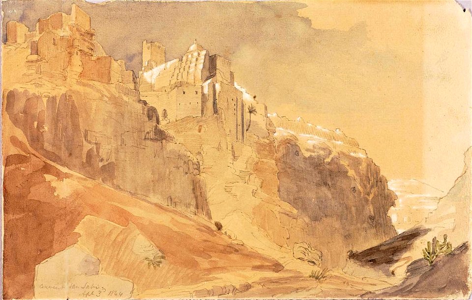 Miner Kilbourne Kellogg - Convent of San Sabi - 1991.56.42 - Smithsonian American Art Museum