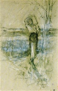 Nicolae Grigorescu - Studiu pentru - Rodica
