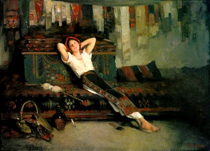 Nicolae Grigorescu - Fata cu zestrea ei