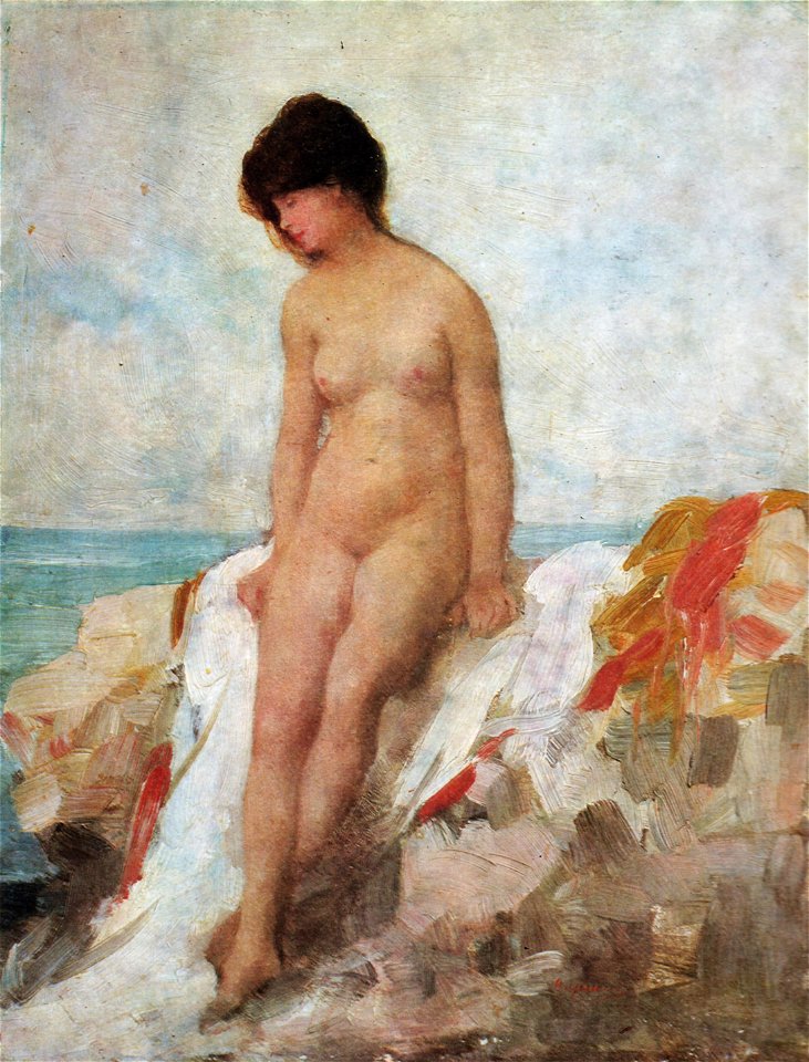 Nicolae Grigorescu - La malul marii