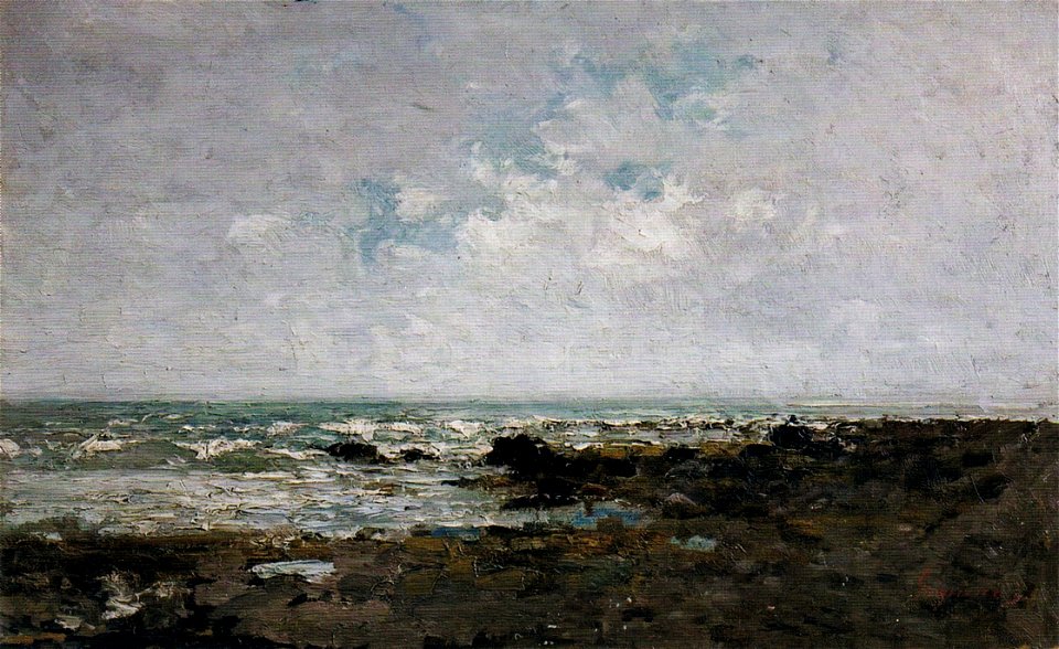 Nicolae Grigorescu - Tarmul marii in Bretania