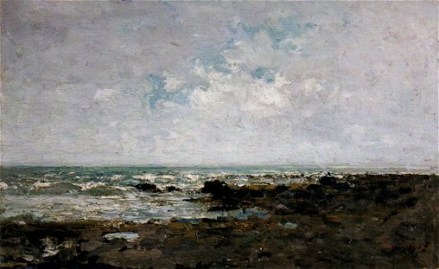 Nicolae Grigorescu - Tarmul marii in Bretania
