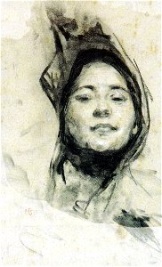 Nicolae Grigorescu - Studiu pentru - La izvor
