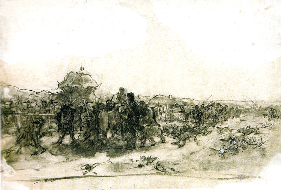 Nicolae Grigorescu - Laie de tigani (1)