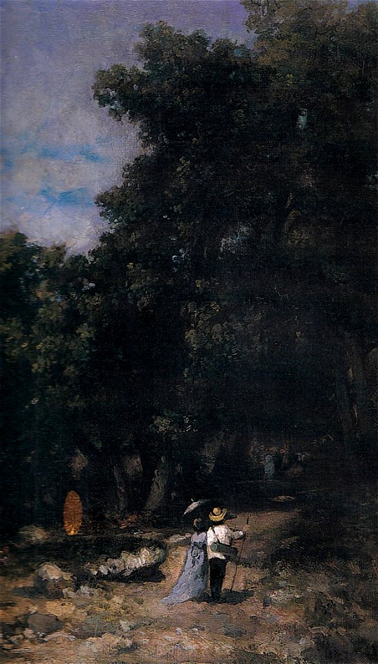Nicolae Grigorescu - In padurea de la Fontainebleau