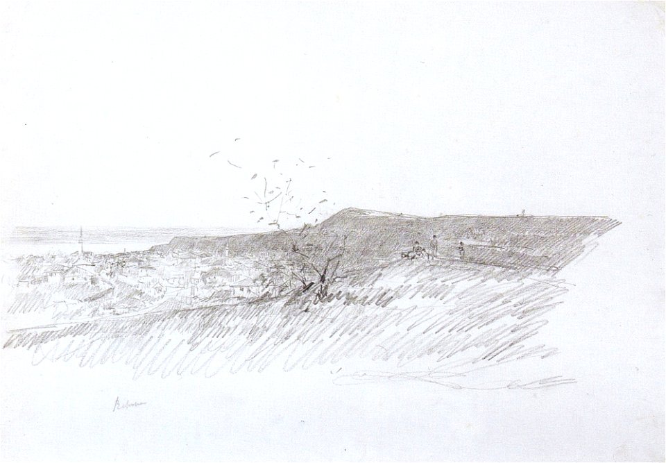 Nicolae Grigorescu - Vedere spre Rahova