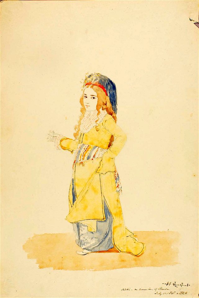 Miner Kilbourne Kellogg - Sophi, an Armenian of Brusa - 1991.56.137 - Smithsonian American Art Museum