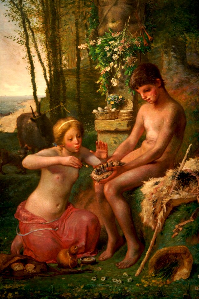 Millet, Jean-François II - Le Printemps (Daphnis et Chloé) -
