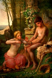 Millet, Jean-François II - Le Printemps (Daphnis et Chloé) -