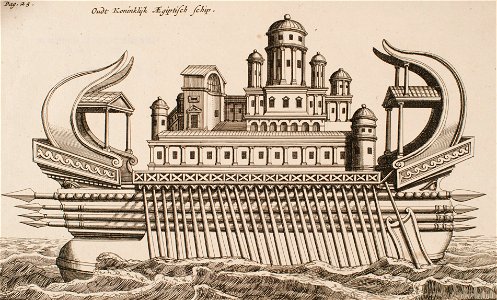 Nicolaas Witsen Navis Hieronis, Oudt Koninkluÿk, Sjöhistoriska museet SB 418