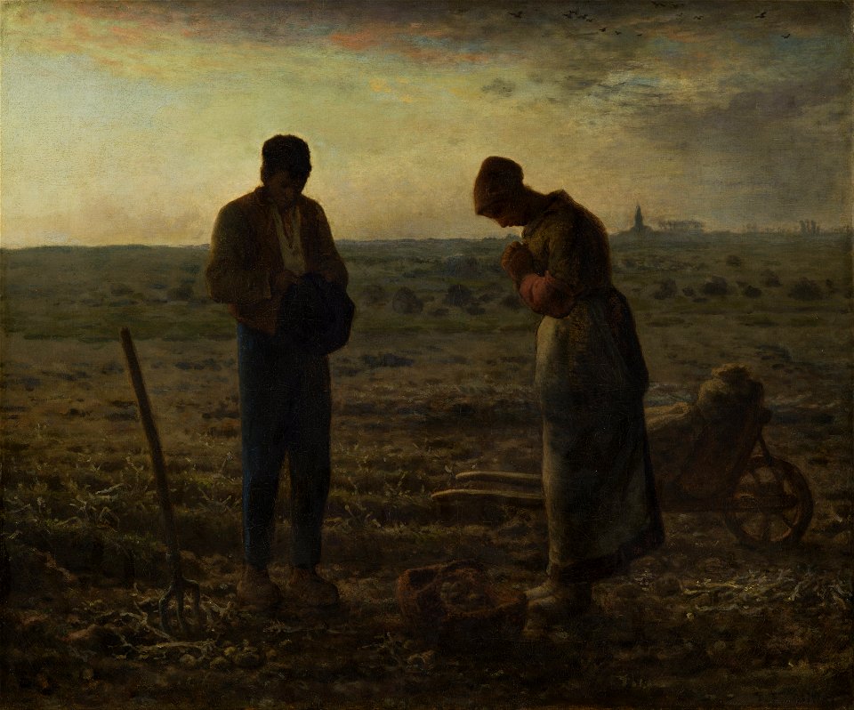 Jean-François Millet - The Angelus - Google Art Project