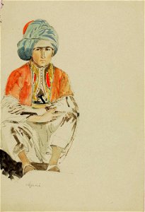 Miner Kilbourne Kellogg - Man, Azani - 1991.56.121 - Smithsonian American Art Museum