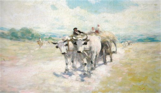 Nicolae Grigorescu - Car cu boi (5)