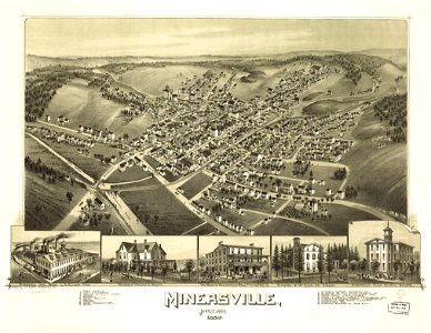Minersville, Pennsylvania, 1889. LOC 75696503