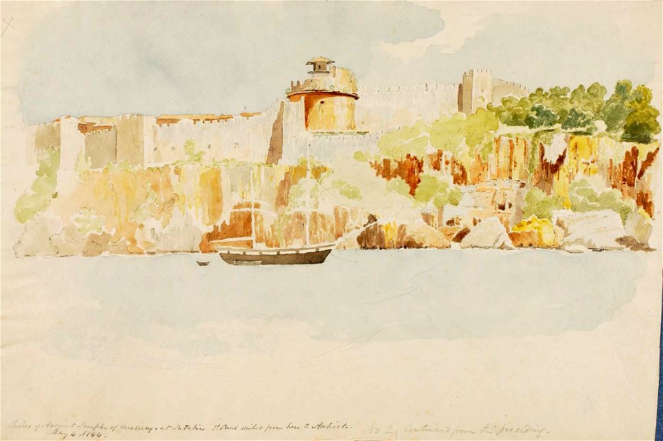 Miner Kilbourne Kellogg - Temple of Mercury - 1991.56.193 - Smithsonian American Art Museum