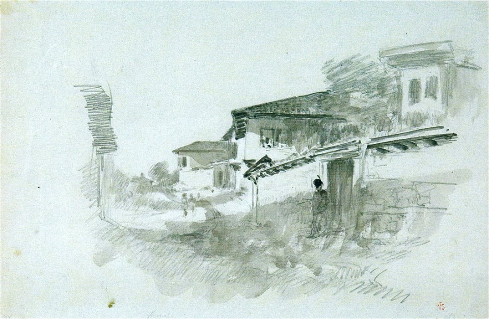 Nicolae Grigorescu - Strada la Nicopole