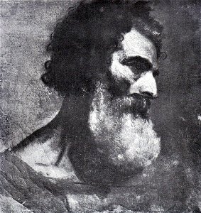 Nicolae Grigorescu - Cap de batran (1862 - 1864)