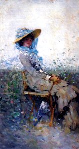 Nicolae Grigorescu - In gradina