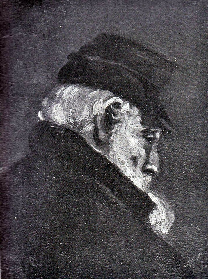Nicolae Grigorescu - Cap de batran (1862 - 1863)