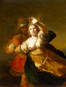 Nicolaes Knüpfer - Hercules Obtaining the Girdle of Hyppolita - WGA12217