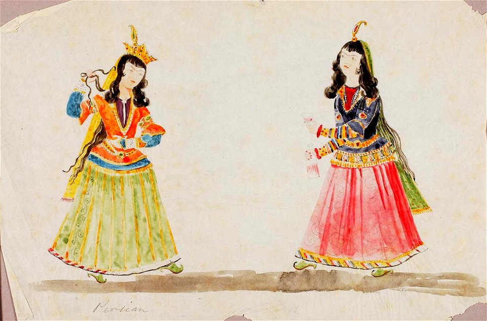 Miner Kilbourne Kellogg - Persian Women - 1991.56.108 - Smithsonian American Art Museum