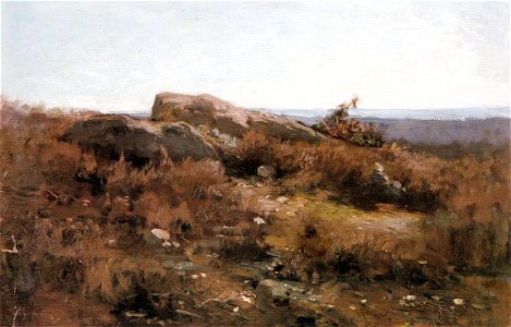 Nicolae Grigorescu - Peisaj din Bretania