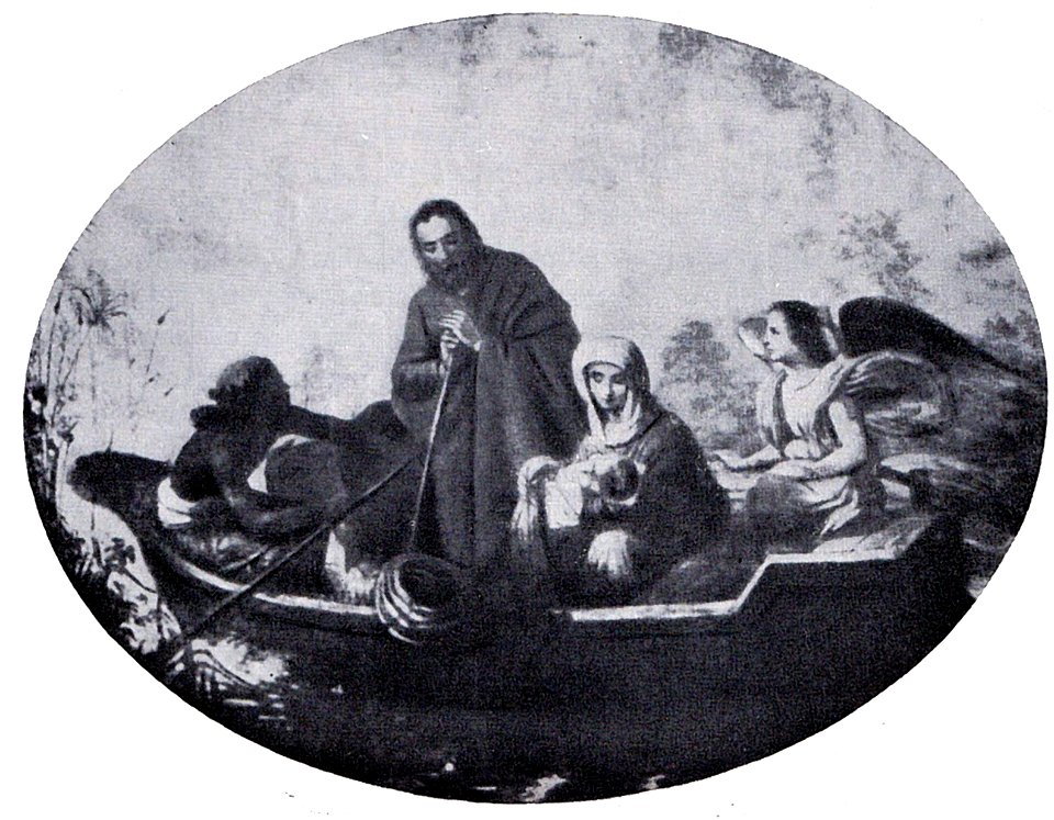 Nicolae Grigorescu - Manastirea Agapia - Fuga din Egipt