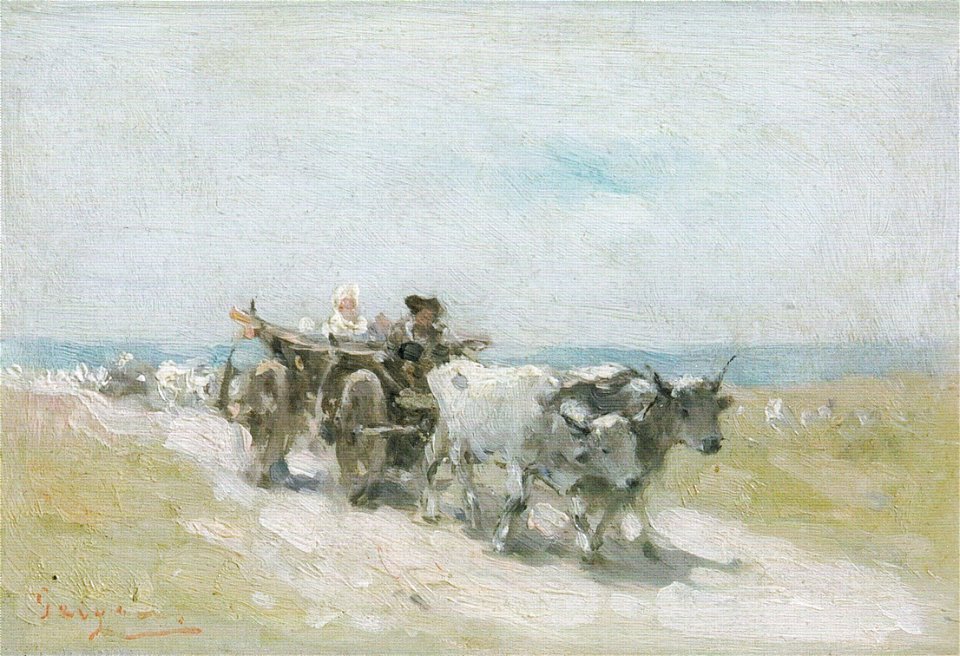 Nicolae Grigorescu - Car cu boi (4)